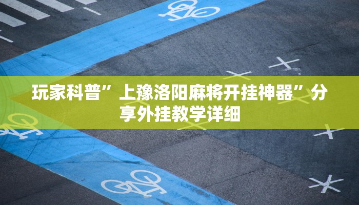 玩家科普”上豫洛陽麻將開掛神器”分享外掛教學(xué)詳細(xì) 玩家科普”上豫洛陽麻將開掛神器”分享外掛教學(xué)詳細(xì)