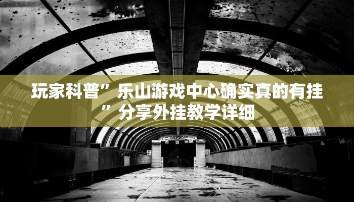 玩家科普”樂山游戲中心確實真的有掛”分享外掛教學(xué)詳細 玩家科普”樂山游戲中心確實真的有掛”分享外掛教學(xué)詳細