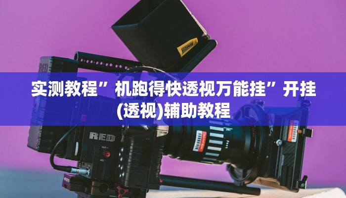 實測教程”機跑得快透視萬能掛”開掛(透視)輔助教程